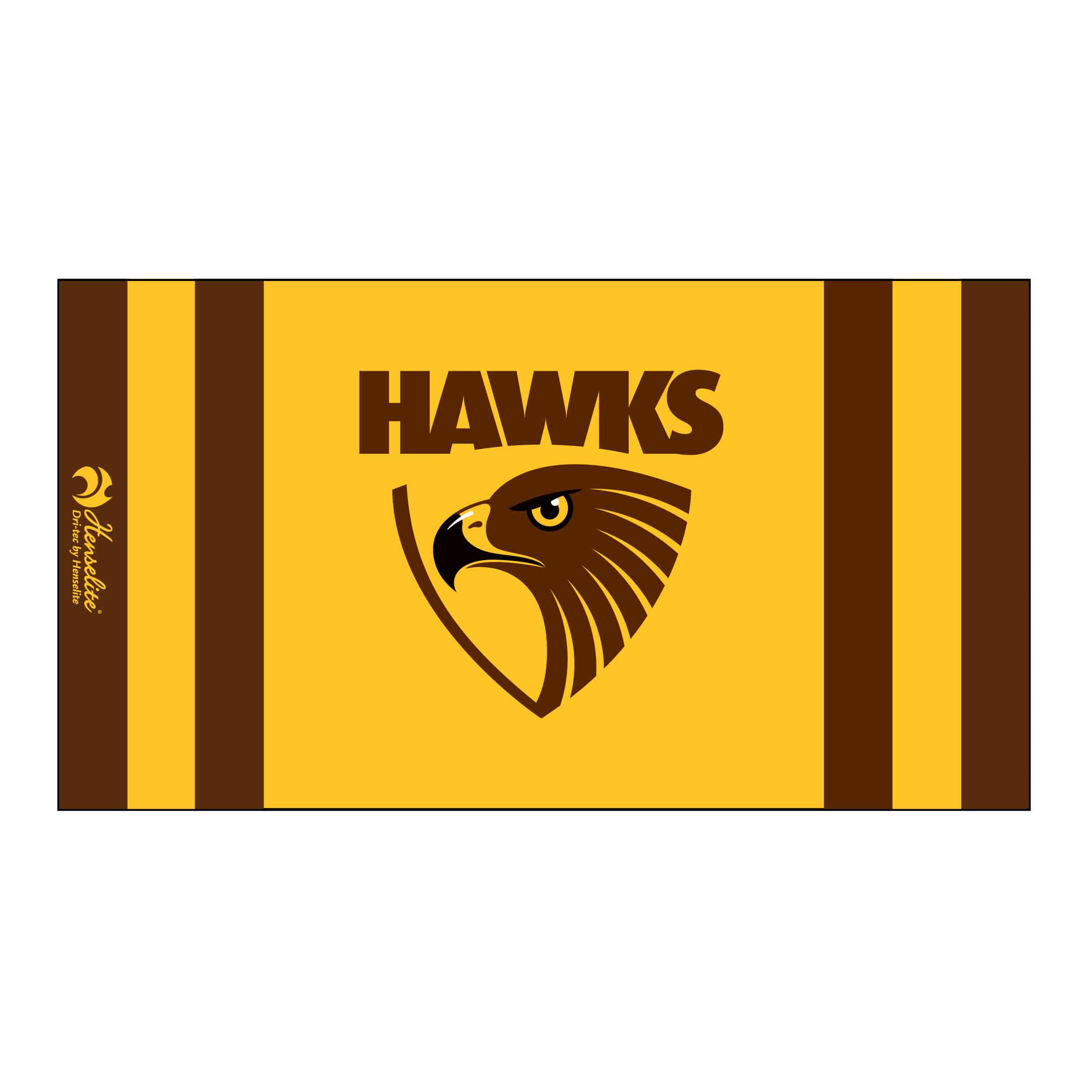 Hawthorn AFL Dri-Tec Lawn Bowls Towel