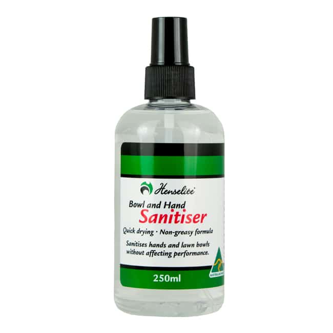 Henselite Hand and Bowl Sanitiser 250ml Pump Spray Bottle