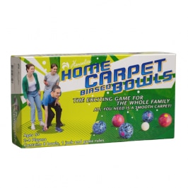 Henselite Home Carpet Bowls Full Set with Jack and Rules