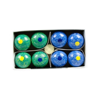Henselite Home Carpet Bowls Full Set with Jack and Rules