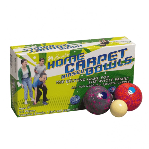Henselite Home Carpet Bowls Full Set with Jack and Rules