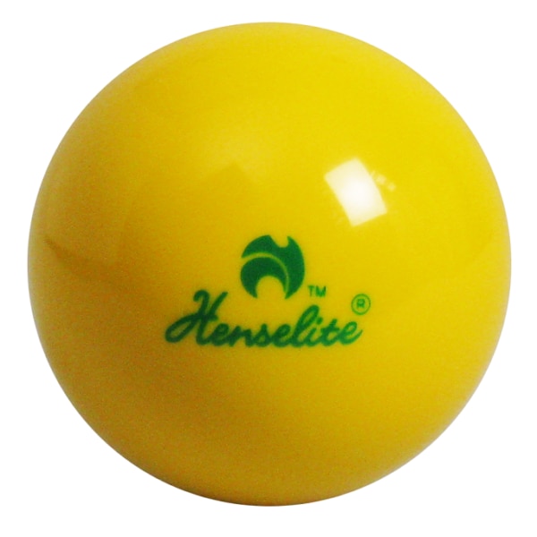 Henselite Official Yellow Lawn Bowls Jack - Standard Weight