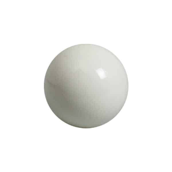 Henselite Official Indoor Bias Bowls Jack 52.4mm White
